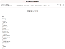 Tablet Screenshot of boutiquelessuites.com